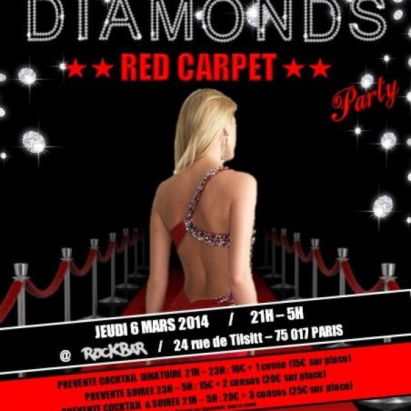 Diamonds Red Carpet Gala @ Rockbar - 06/03/2014