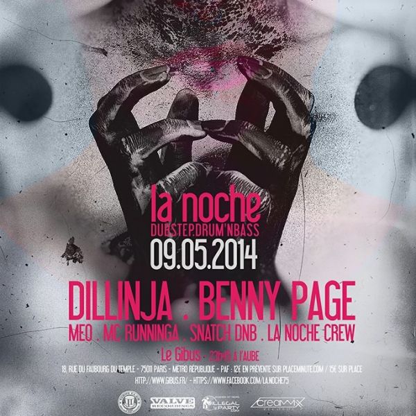 La Noche (Dubstep/D&B) DILLINJA - BENNY PAGE - MEO - MC RUNIGGA & MORE