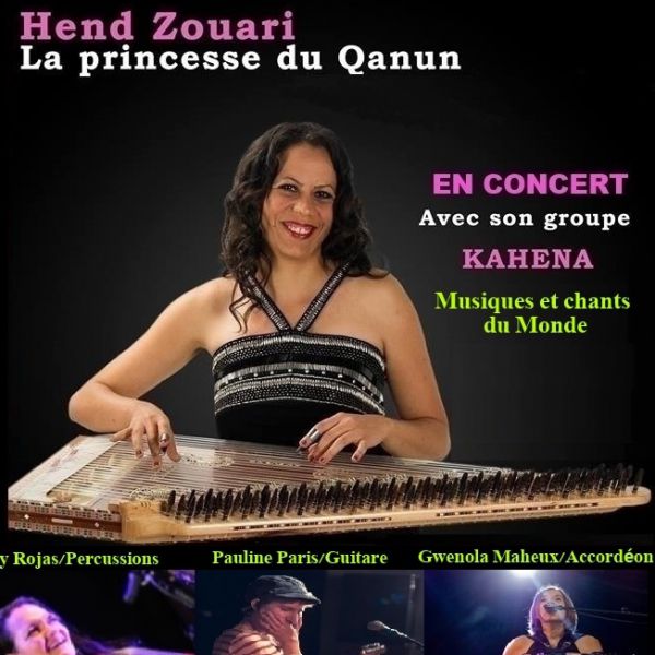 Concert Hend ZOUARI et son groupe KAHENA
