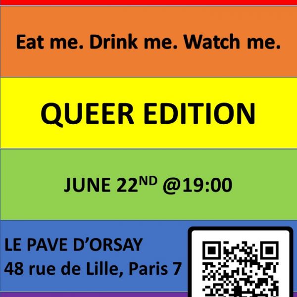 DRINK & PLAY : QUEER EDITION.