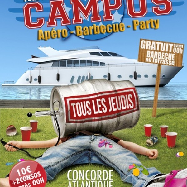 CAMPUS - TOUS LES JEUDIS @ CONCORDE ATLANTIQUE