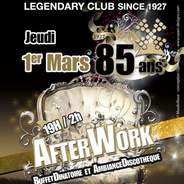 AFTER WORK DES 85 ANS