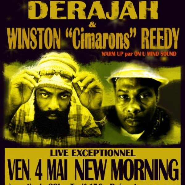 DERAJAH and WINSTON ''CIMARONS'' REEDY rocking with the DONKEY JAW BONE