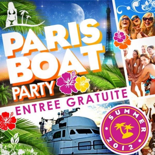 Paris Boat Party "Summer 2012"