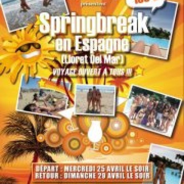 SPRINGBREAK A LLORET DEL MAR by EIAP 25 - 29 AVRIL