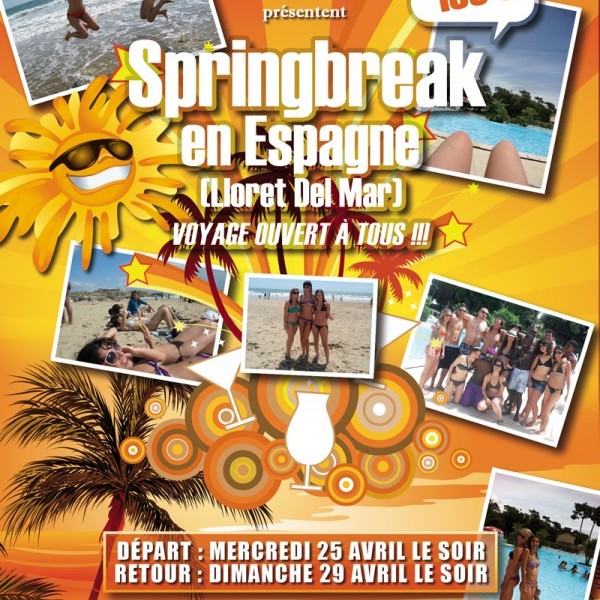 SPRINGBREAK A LLORET DEL MAR by EIAP 25 - 29 AVRIL