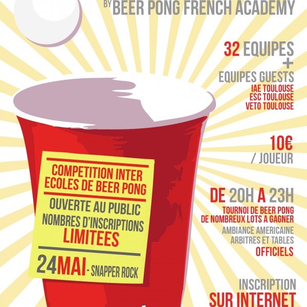 TOUNOI DE BEER PONG - SNAPPER ROCK