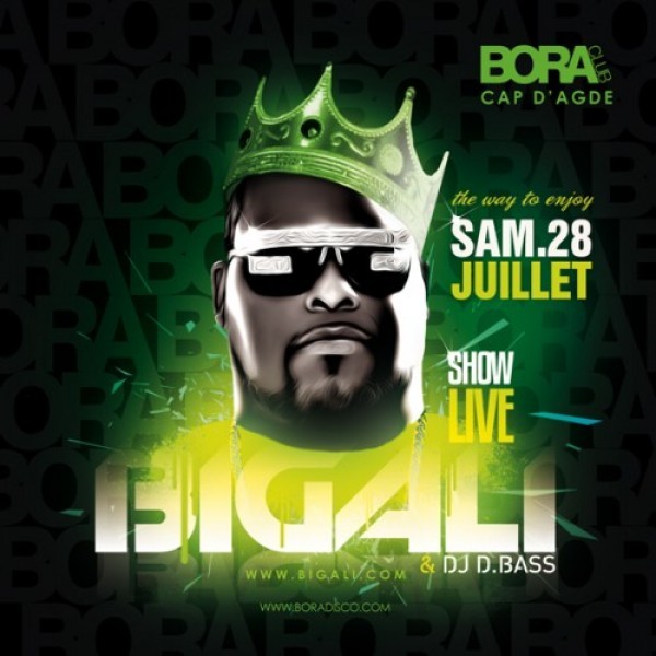 BIG ALI et dj d-bass au boraclub