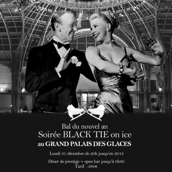 Black tie NYE Ball at Grand Palais in Paris