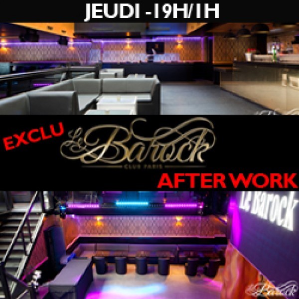 Afterwork au Barock