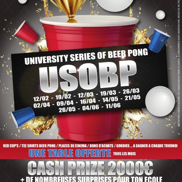UNIVERSITY SERIES OF BEER PONG Placeminute