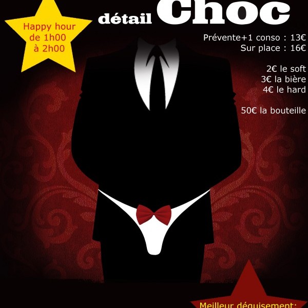 Soirée chic détail choc