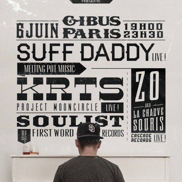 Cascade Records : Suff Daddy, Krts, Soulist, Zo aka La chauve-souris