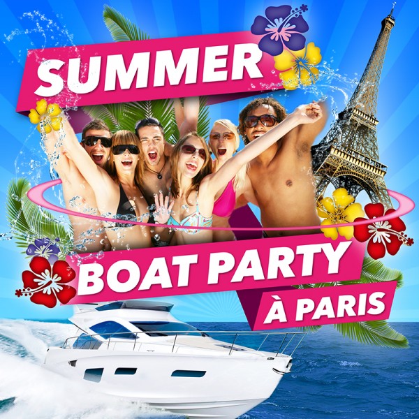 Summer Boat Party à Paris