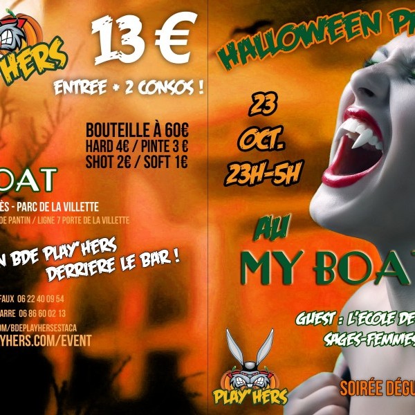Soirée ESTACA Halloween