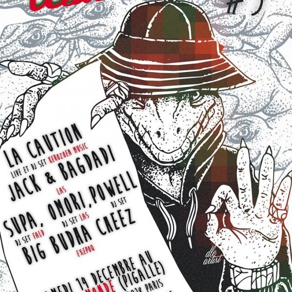 LESARSTREET PARTY #3 LA CAUTION / SUPA! / BIG BUDHA CHEEZ / OMORI/ JACK & BAGDADI/ DLC / POWEL
