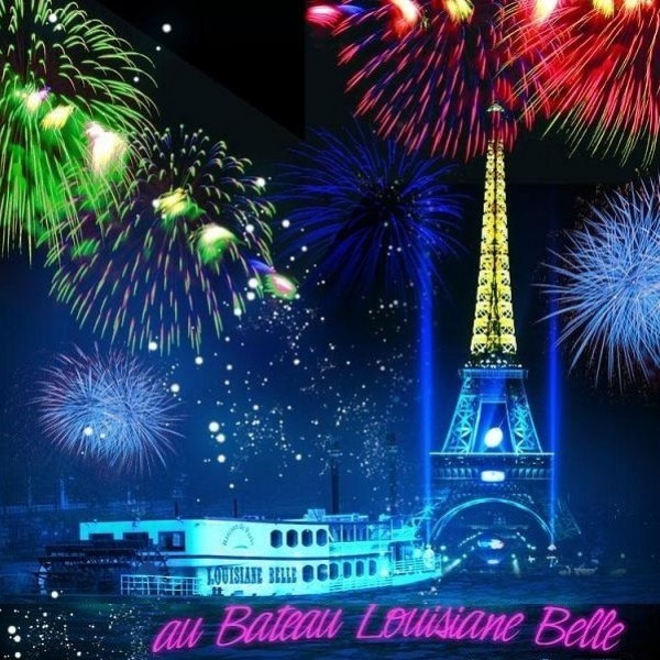 Réveillon du 31 décembre au Louisiane Belle sur la Seine