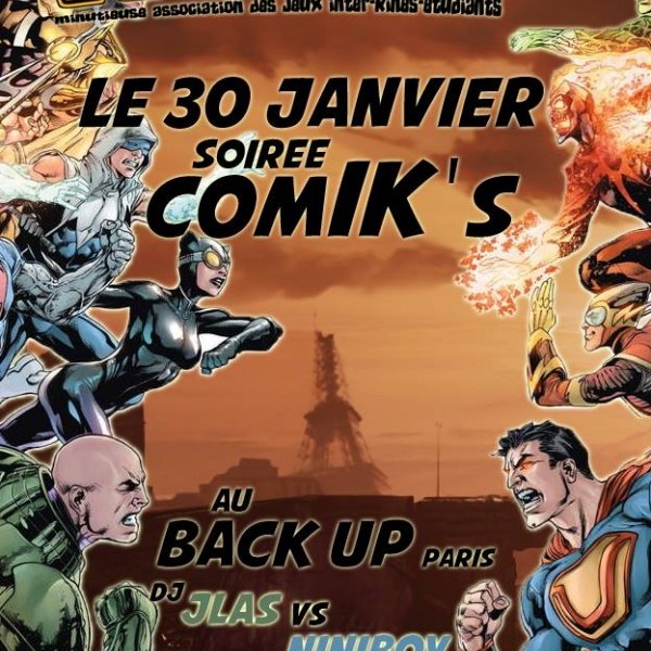 Soirée ComIK's par la MAJIKE