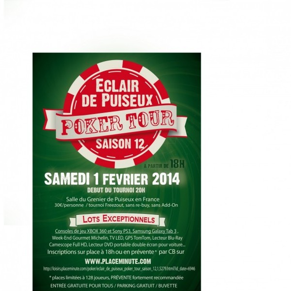 ECLAIR DE PUISEUX POKER TOUR SAISON 12