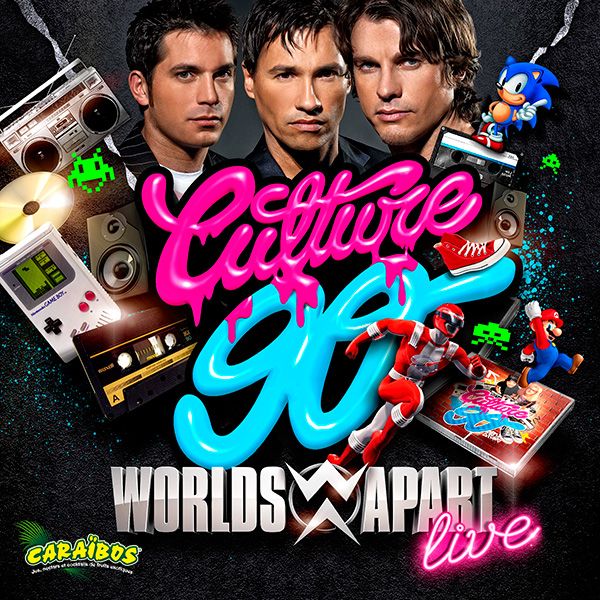 CULTURE 90 invite les WORLDS APART (Live)