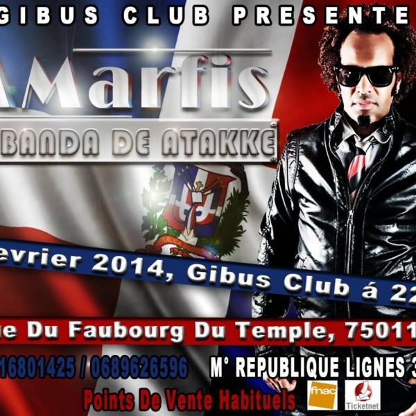 AMARFIS & LA BANDA DE ATAKKE EN CONCERT A PARIS @ GIBUS CLUB