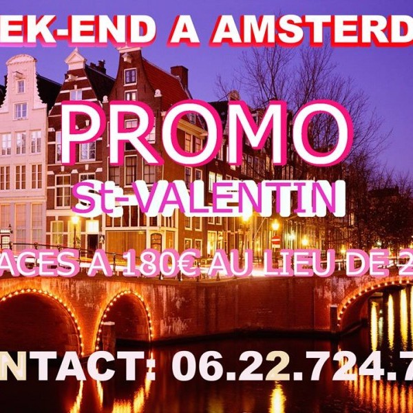 Week-end à Amsterdam | St Valentin