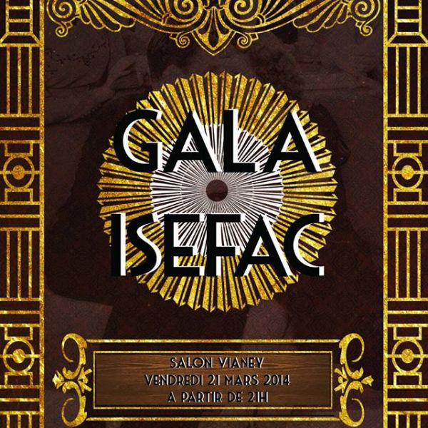 ☆☆ GALA ISEFAC PARIS 2014 @ SALON VIANEY ☆☆ ANNEES 30 ☆☆