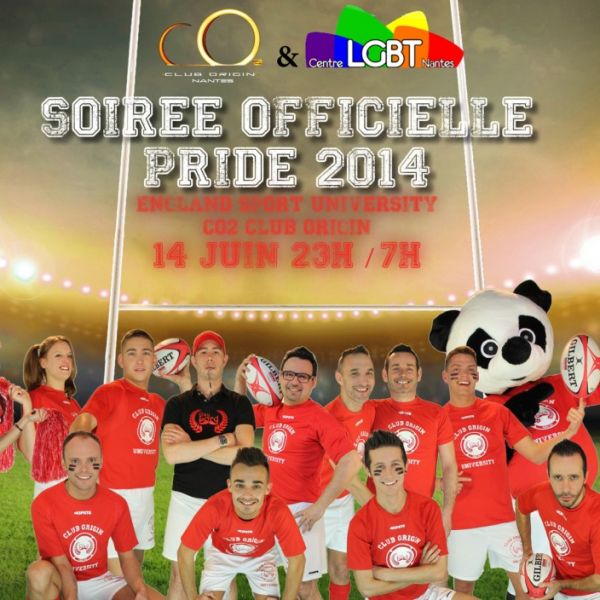 Soirée officielle PRIDE Nantes 2014