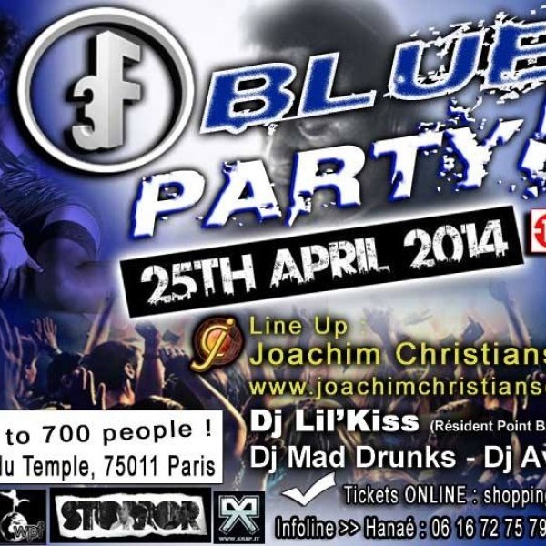 BLUE PARTY OPEN BAR