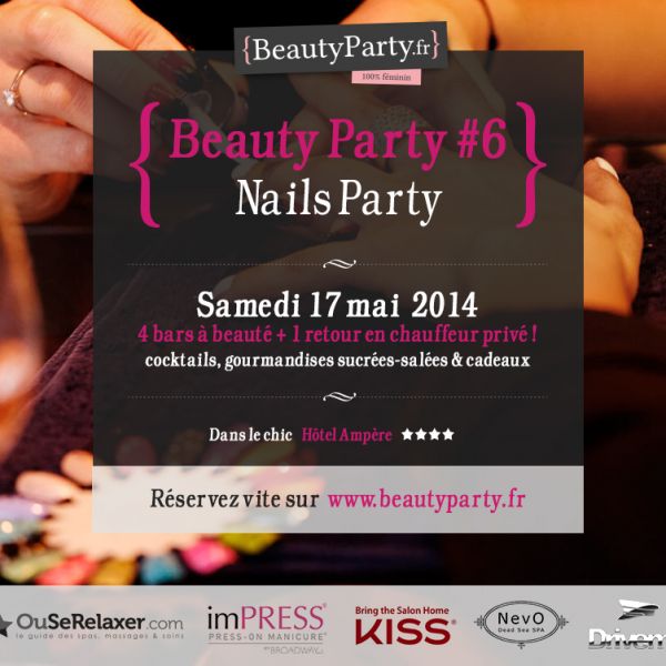 Beauty Party #6 le 17 mai dans un Hôtel de luxe****