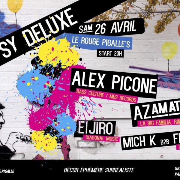 GIPSY DELUXE PARTY With ALEX PICONE & GUEST @ LE ROUGE PIGALLE'S