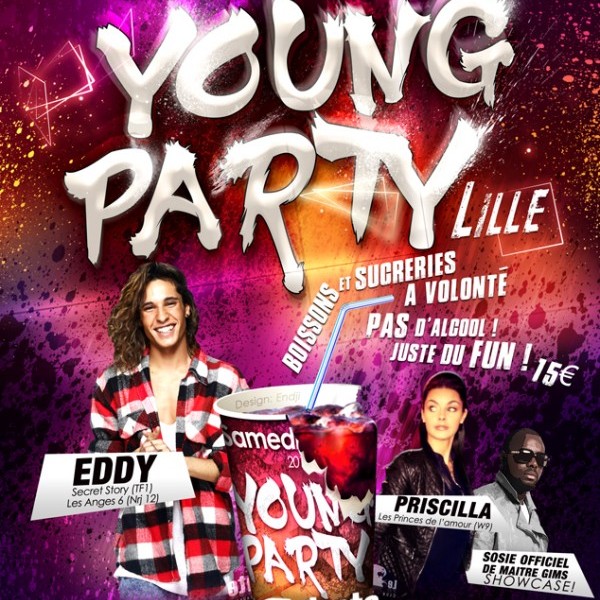 Young Party Lille # 10 Mai # Eddy # Priscilla # Gims # Sofiane