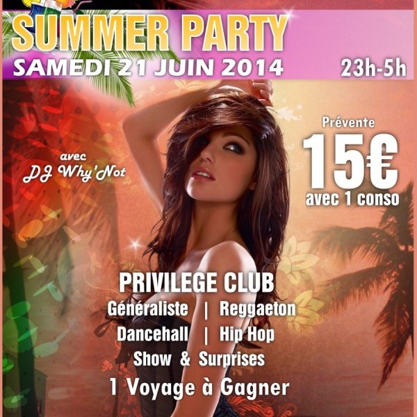 SUMMER PARTY | FÊTE DE LA MUSIQUE