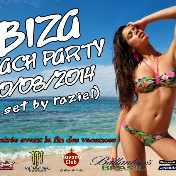 Ibiza beach party