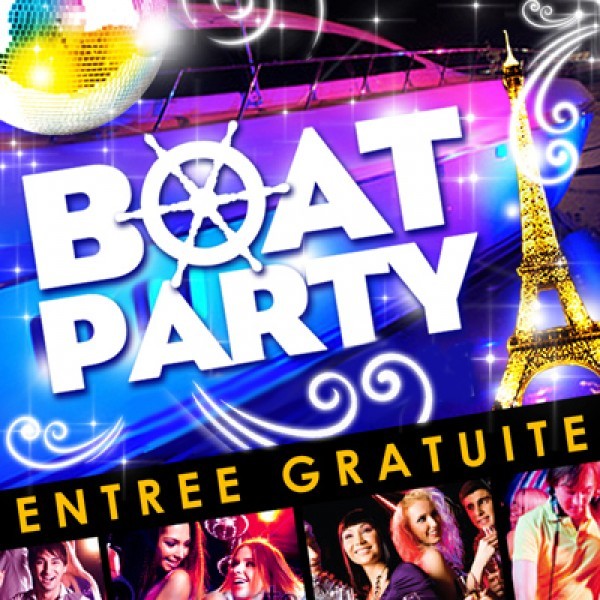 BOAT PARTY à Paris