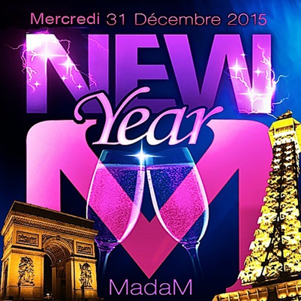 Reveillon au Madam - Champs elysées new year party