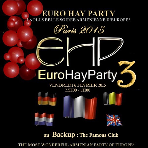 INTERNATIONAL ARMENIAN PARTY // The most beautiful HAY party of Europe!!