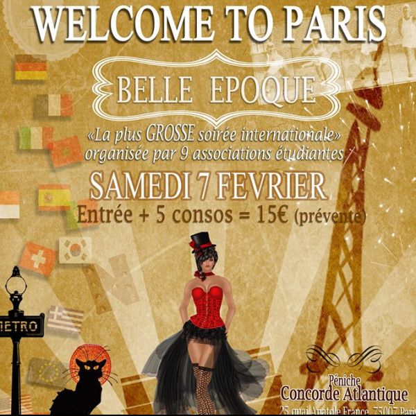 WELCOME TO PARIS... Spéciale BELLE EPOQUE !