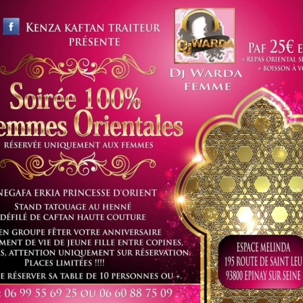 SOIREE FEMME ORIENTALE