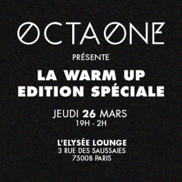 WARM UP - AFTERWORK ELECTRO - ELYSEE LOUNGE