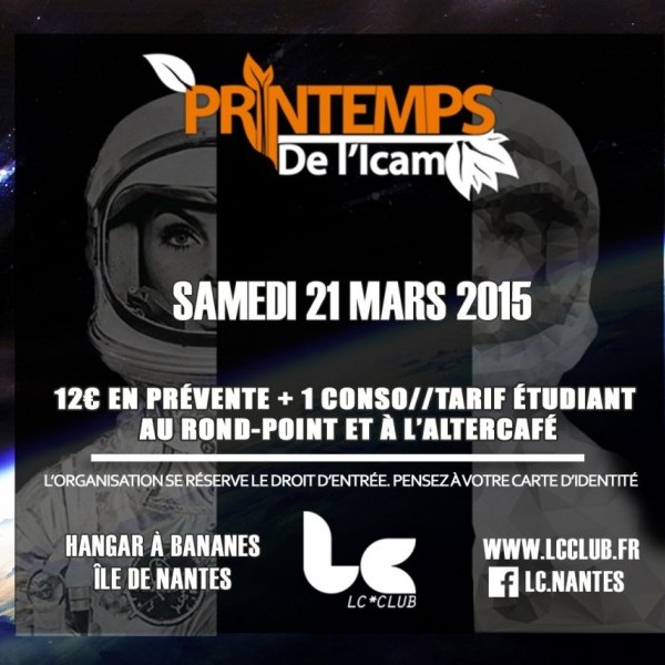 PRINTEMPS DE L'ICAM @LC CLUB