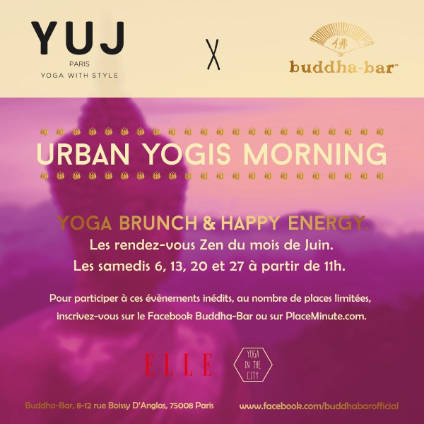 URBAN YOGIS MORNING by YUJ@ YOGA BUDDHA-BAR