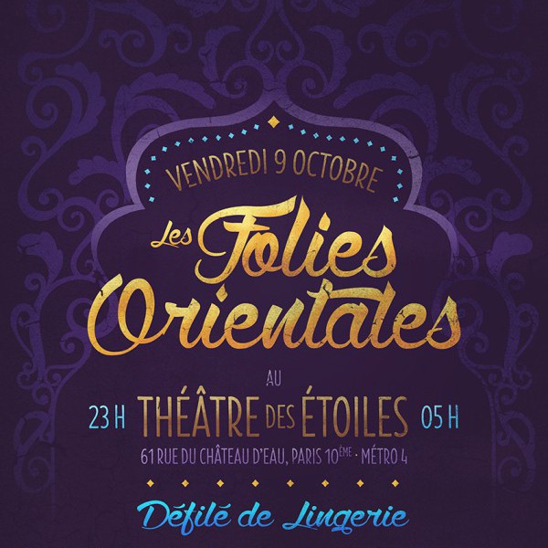 LES FOLIES ORIENTALES - La Soirée 1001 Nuits de l'ESSEC