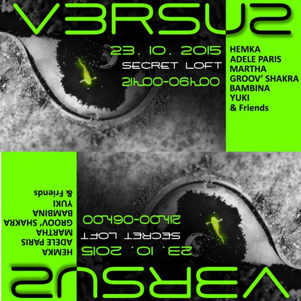 E-KLOZIN’ presents VERSUƧ #6 @ Secret LOFT
