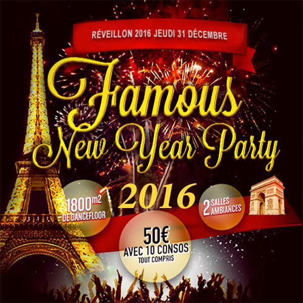 FAMOUS NEW YEAR PARTY 2016