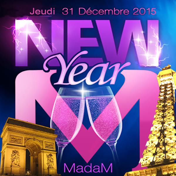 Réveillon au Madam - Champs elysées new year party