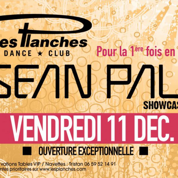 SEAN PAUL @ LES PLANCHES DEAUVILLE