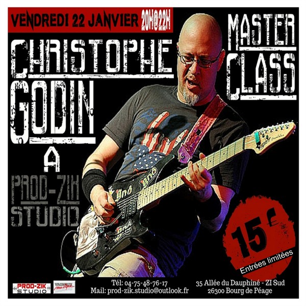 MASTER CLASS GUITARE CHRISTOPHE GODIN