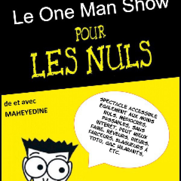one man show pour les nuls
