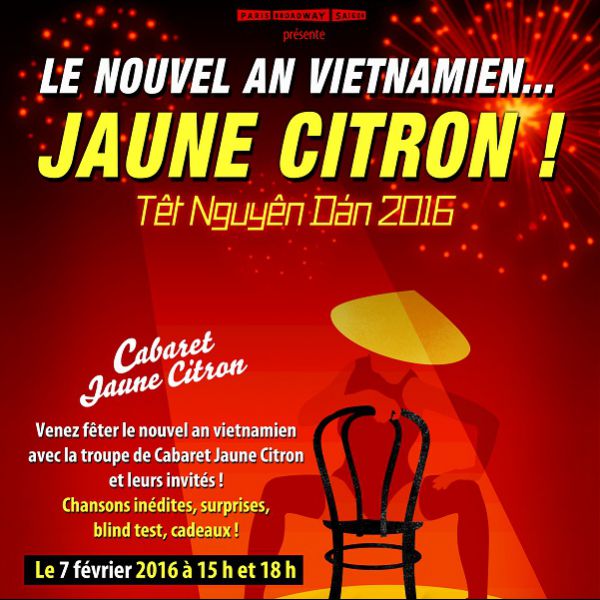 Un Nouvel An jaune citron